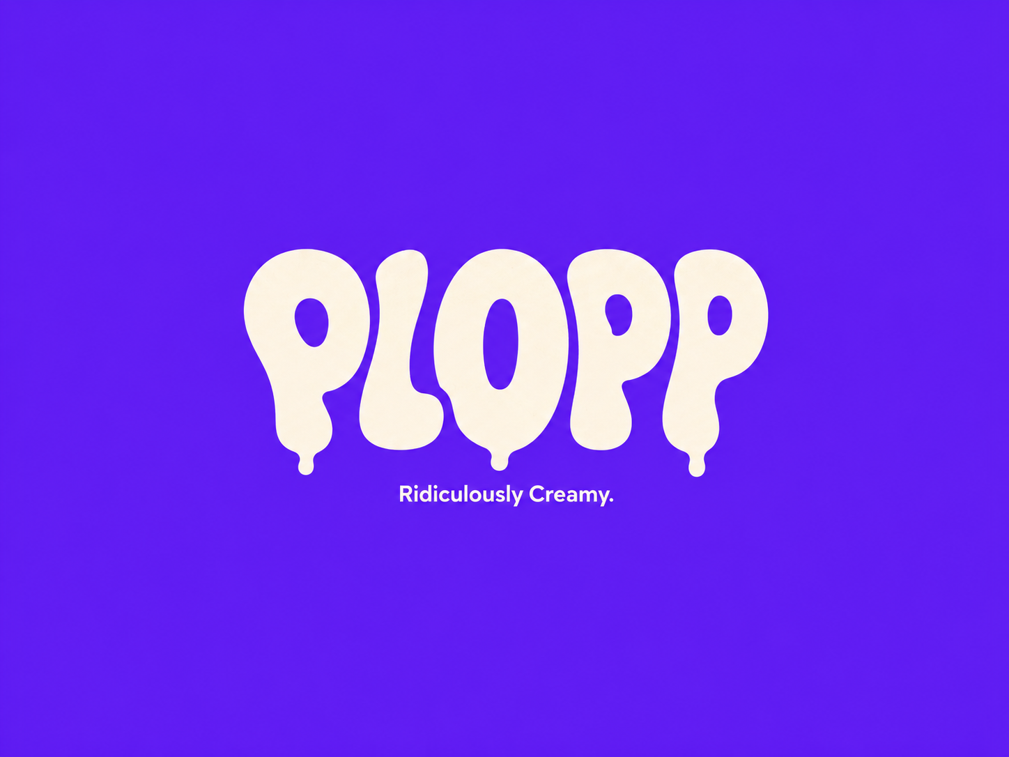 PLOPP — Logo Design for Ice Cream, Brand Identity & Packaging art direction brand identity brand strategy branding consumer branding creative direction custom lettering fmcg branding food branding food packaging graphic design ice cream branding ice cream packaging logo design logo inspiration packaging design packaging design inspiration product packaging typography visual identity