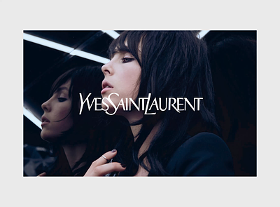 Yves Saint Laurent - Black Opium animation app art direction fashion graphic design luxe luxury motion ui web design