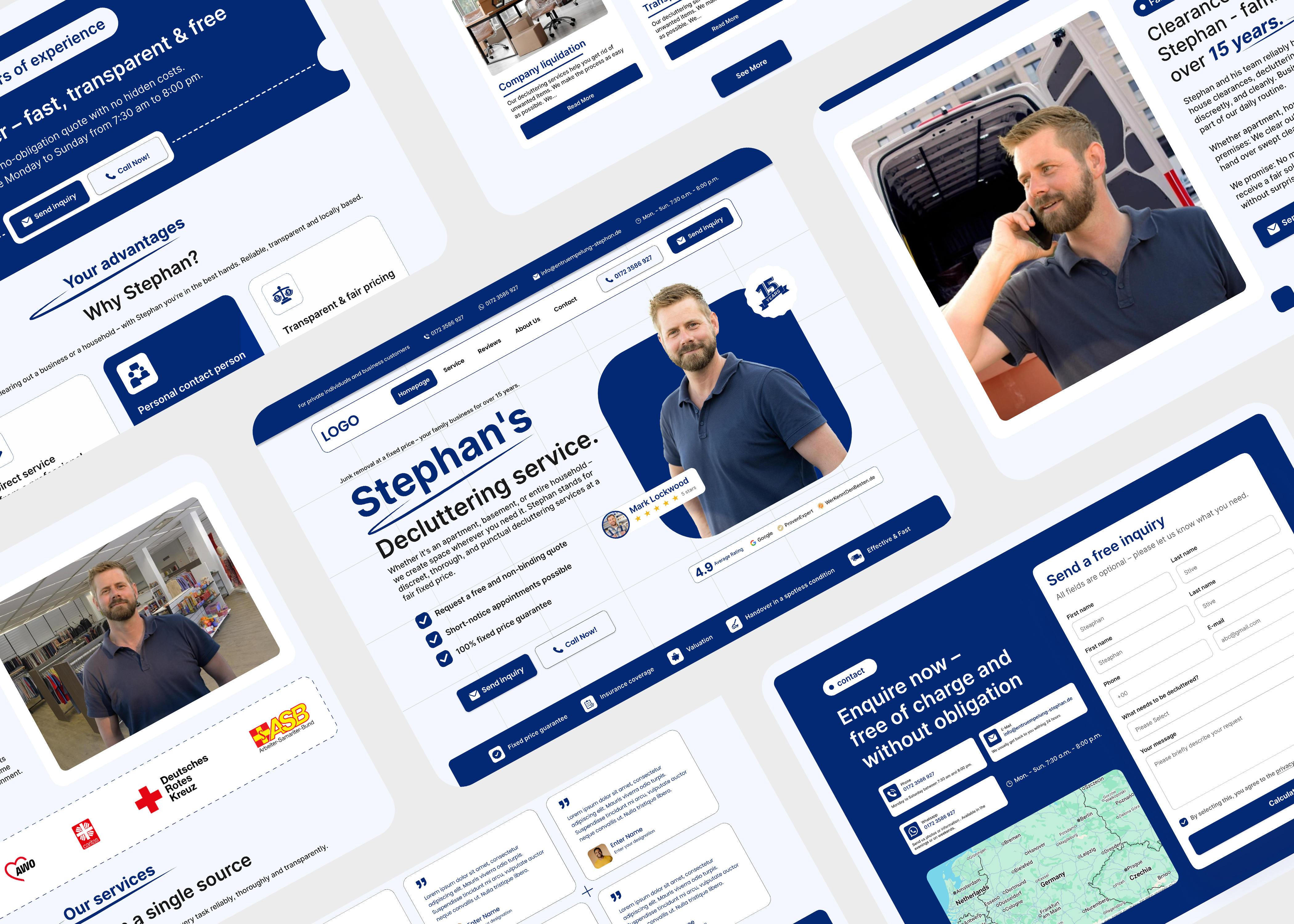 Stephan’s Decluttering Service apps design branding building case study corporate website graphic design illustration landing page mobile apps professional website real estate website responsive website service service website ui ux web development website design