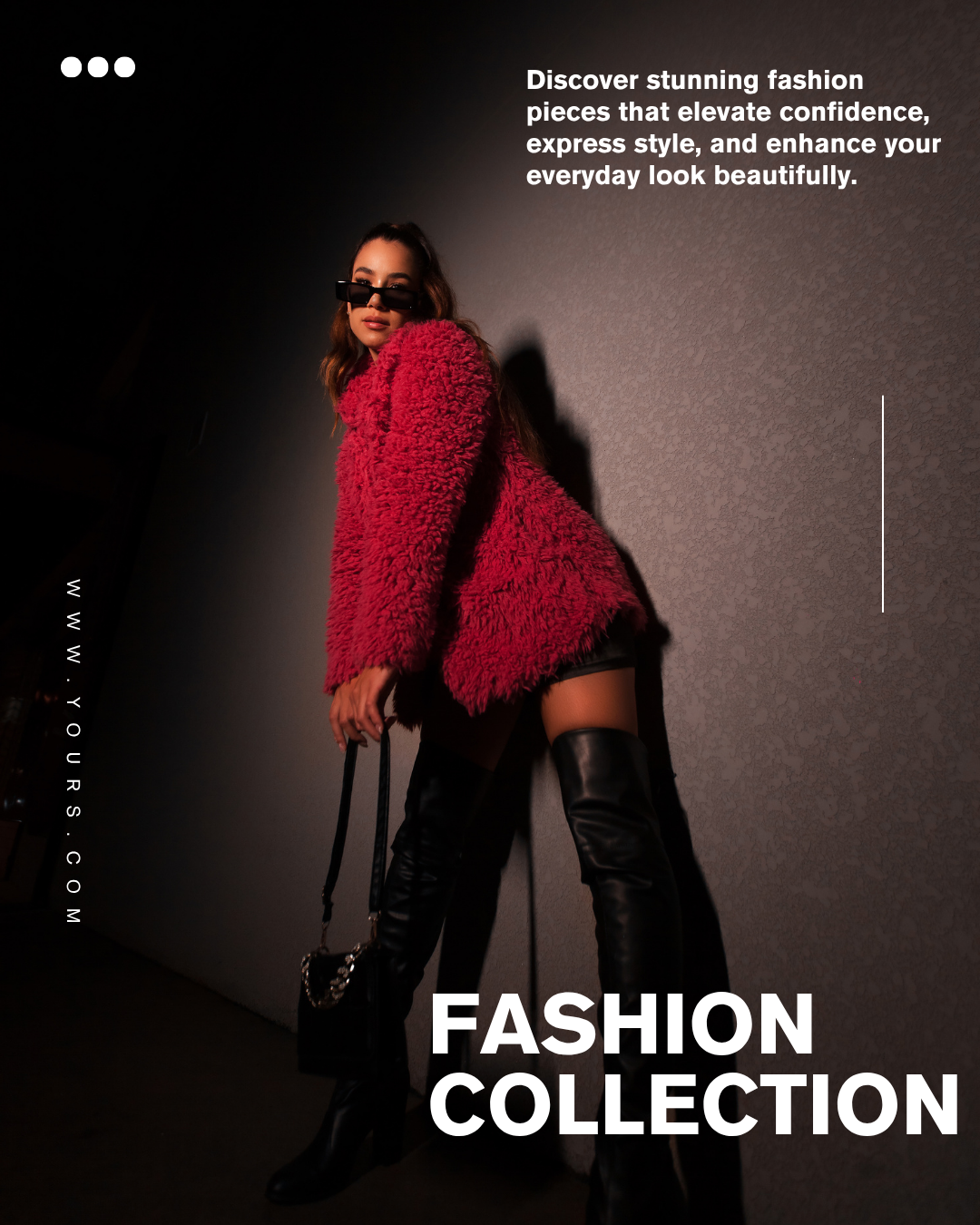 Fashion Collection — Editorial Poster Design editorial design fashion ad fashion branding graphic design poster design social media design