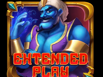 Animation of the slot character - Genie aladdin slot aladdin themed animation character animation character design gambling game art game design genie genie animation genie design genie symbol graphic design motion graphics slot design slot game character slot symbol animation