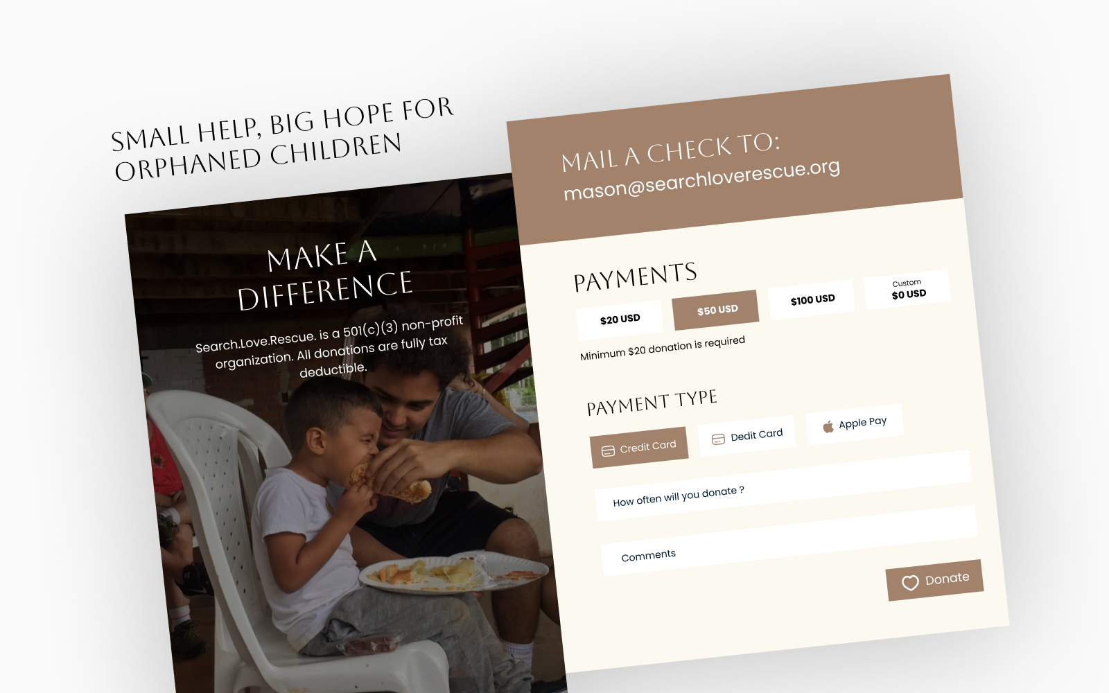 Donate form design donate dribbble dubai designer dubai website designer form landing page ui ui design ui ux ux ux designer web design website