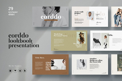 Eorddo | Look-book Presentation #1 app branding design graphic design illustration logo typography ui ux vector