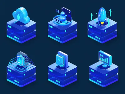 Technology and Business icon 3d design 3d icon 3d illustration adobe photoshop art blender 3d branding design graphic design icon illustration interface design network render social media ui ui exploration ui icon ui illustration ux design