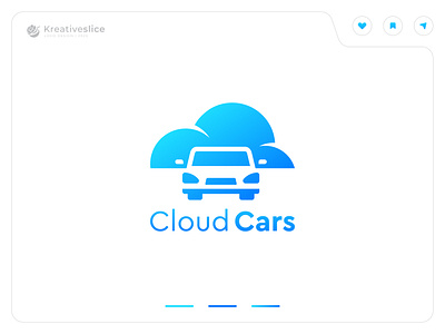 CloudCars Logo Design fiverr logo logo logo design modern minimalist logo design