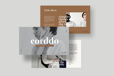 Eorddo | Look-book Presentation #4 app branding design graphic design illustration logo typography ui ux vector