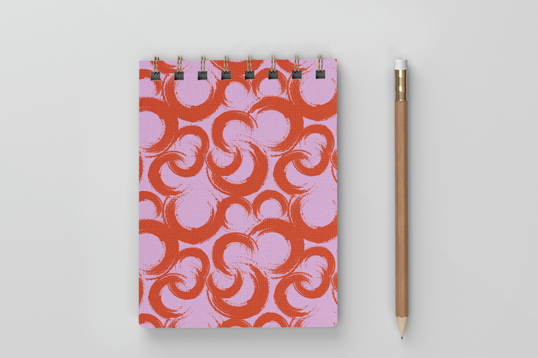 Orange Circle Vector Seamless Pattern by Kseniia Volgina on Dribbble