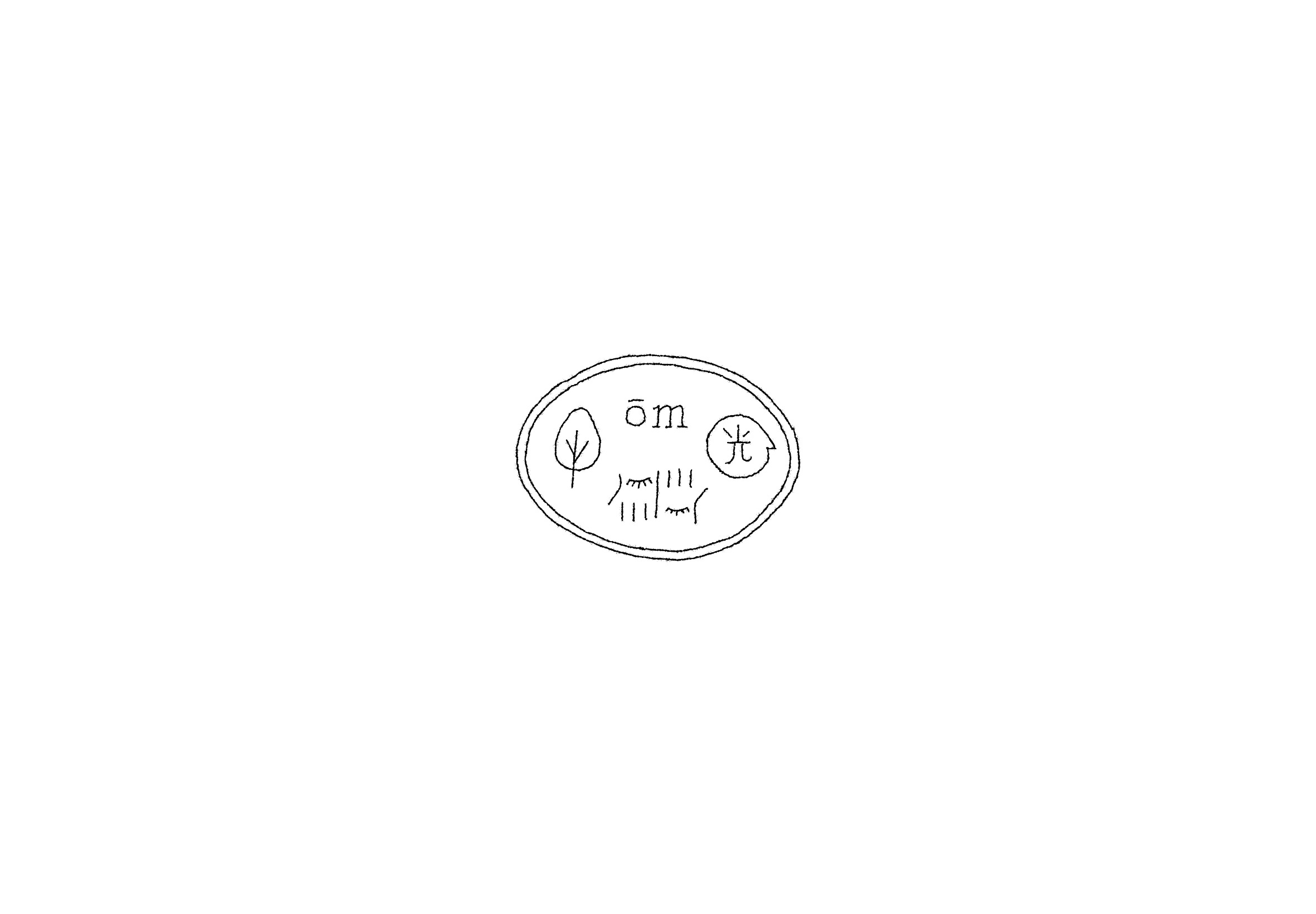 Line Badge Illustration — Concept Study for a Photography Studio artwork badge brand concept drawing editorial emblem handdrawn icon identity illustration lineart minimal pencil photography process sketch symbolic tree vector