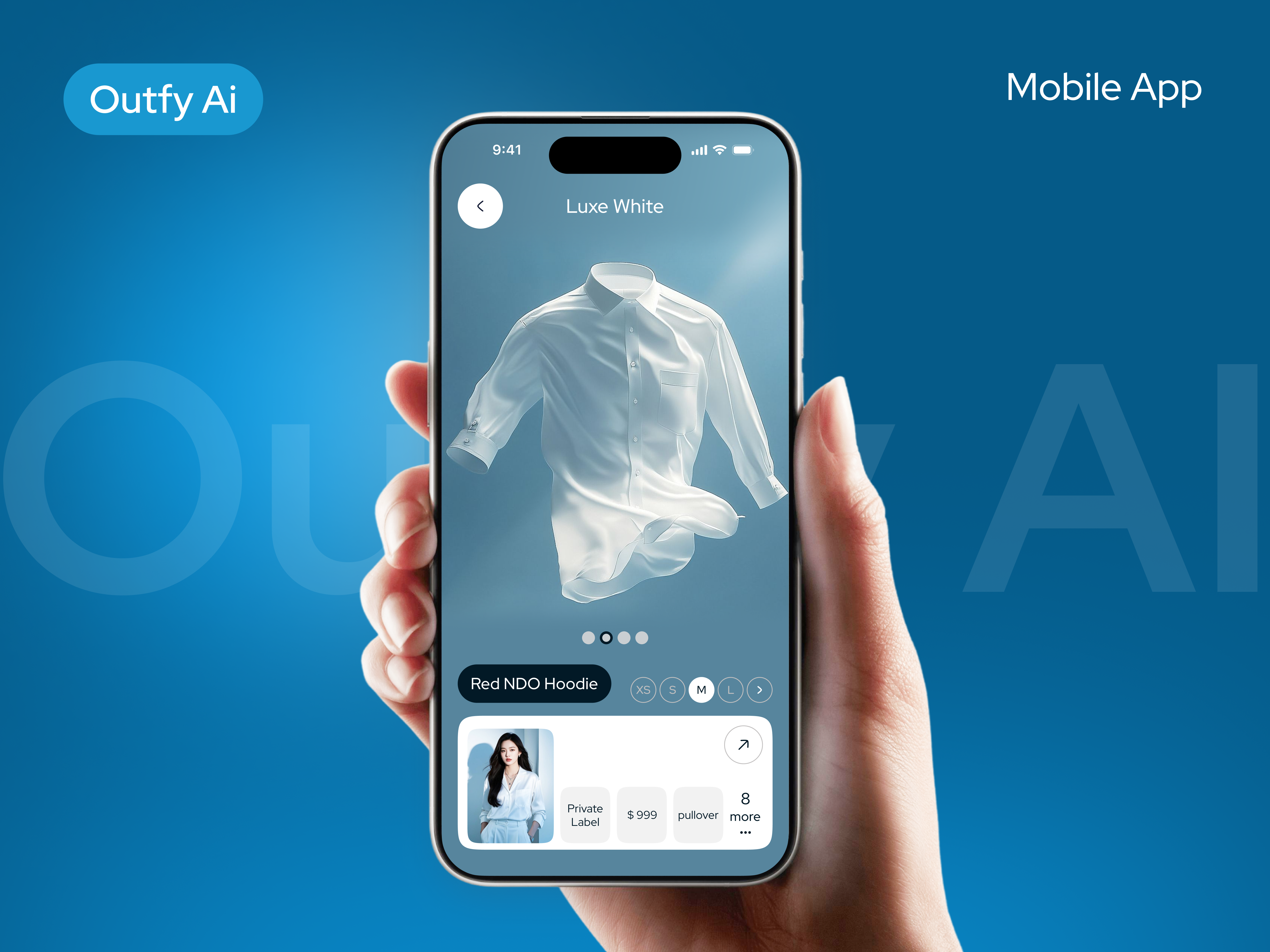 AI Fashion App — Outfit & Style Exploration ai fashion ai outfit app design clothing ecommerce app fashion fashion app fashion tech fashion ui mobile app online shop online shopping shopping app style app wardrobe wardrobe app