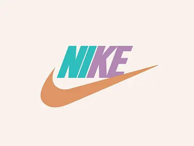 Nike logo animation 2d animation after effects animation logo motion design motion graphics