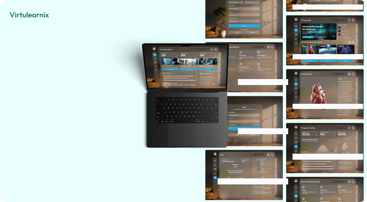 Virtulearnix – AR/VR Platform for Smart Learning ai in education arvr platform smart learning platform