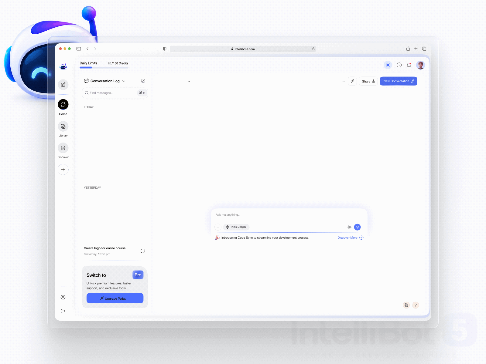 Example service media