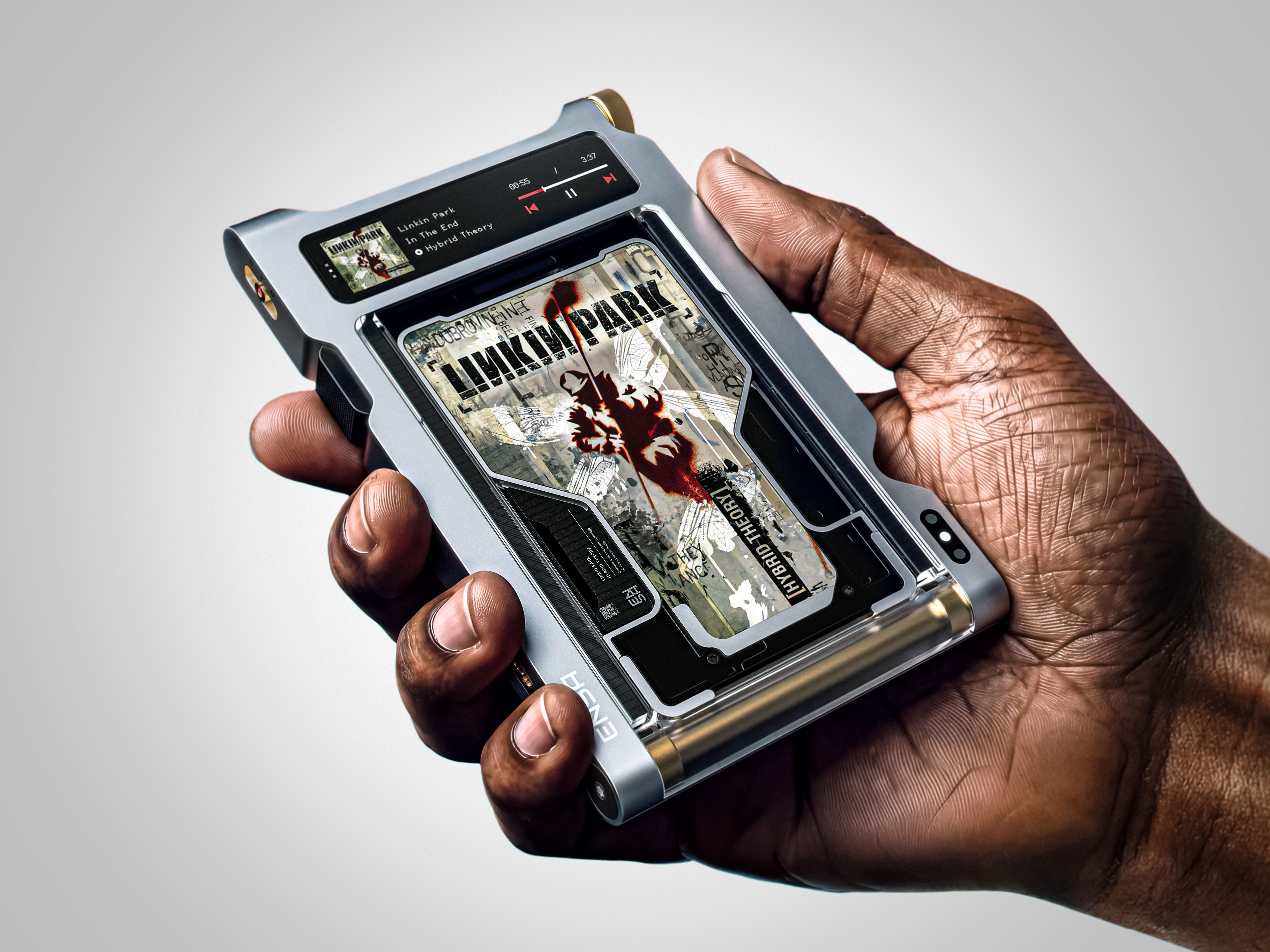 ENSA T1 — Modern Audio Player 3d future design industrial design modeling modern product design render visualization