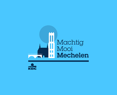 Machtig Mooi Mechelen branding city graphic design identity illustration logo mechelen monogram vector