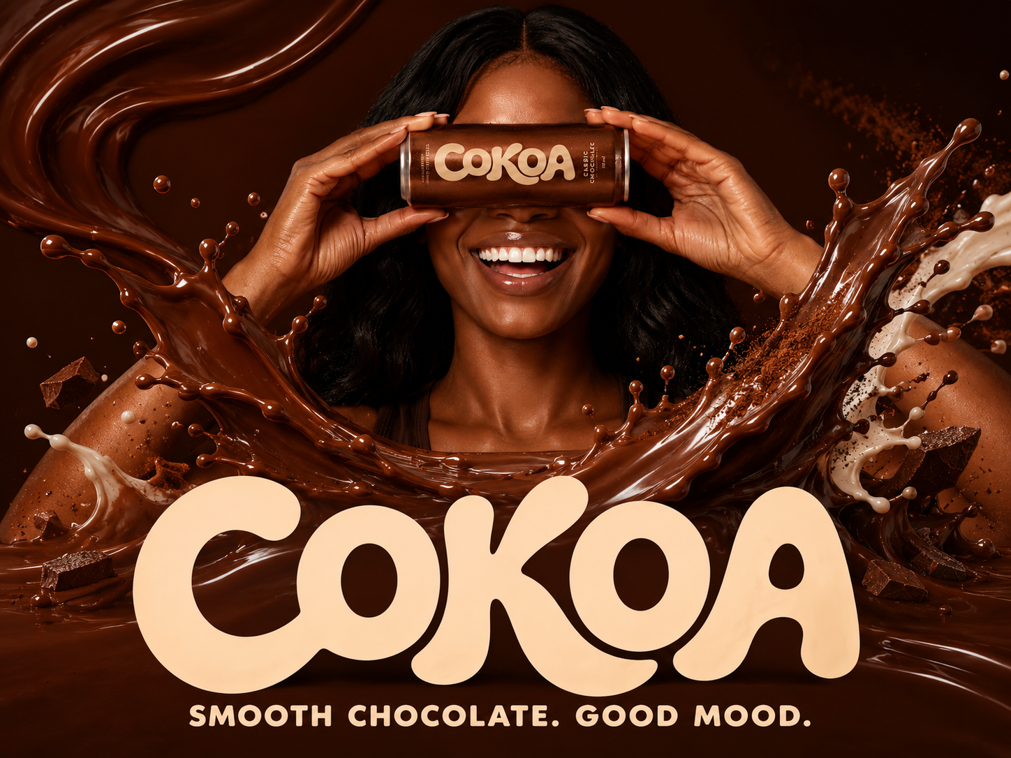 COKOA — Chocolate Drink Brand Identity & Packaging/SKU Label beverage branding beverage packaging brand design brand identity branding chocolate branding chocolate drink commercial design cpg fmcg food and beverage food branding graphic design logo design packaging packaging design product branding product design typography visual identity
