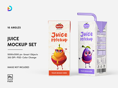 Juice Mockup Set beverage carton box cocktail drinks drink drink juice fresh drink juice box juice carton juice mockup juice pack juice packaging lemonade natural juice organic mockup packaging packaging mockup paper packaging product box tetra pack