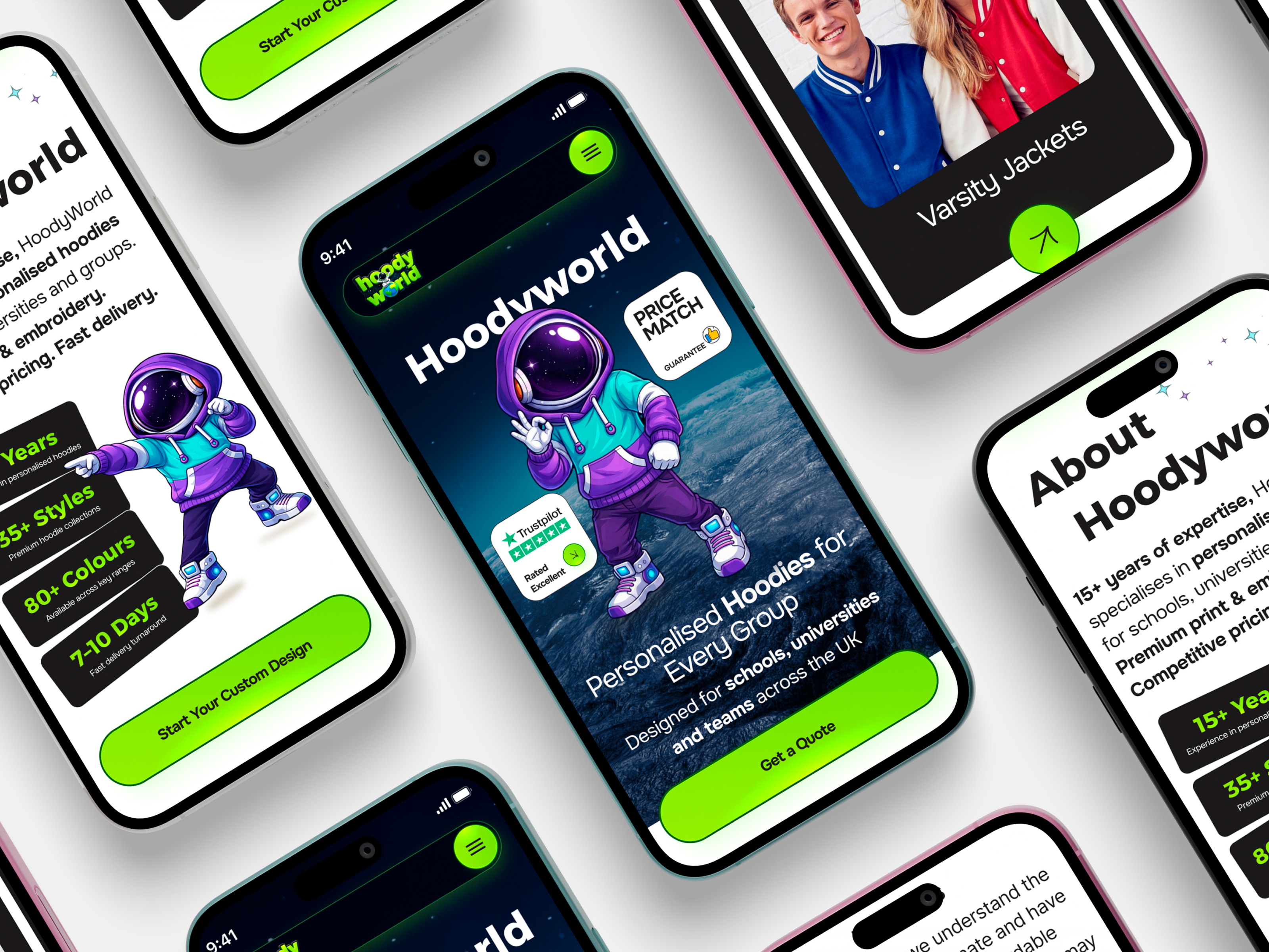 Example of Responsive Website UI/UX Design