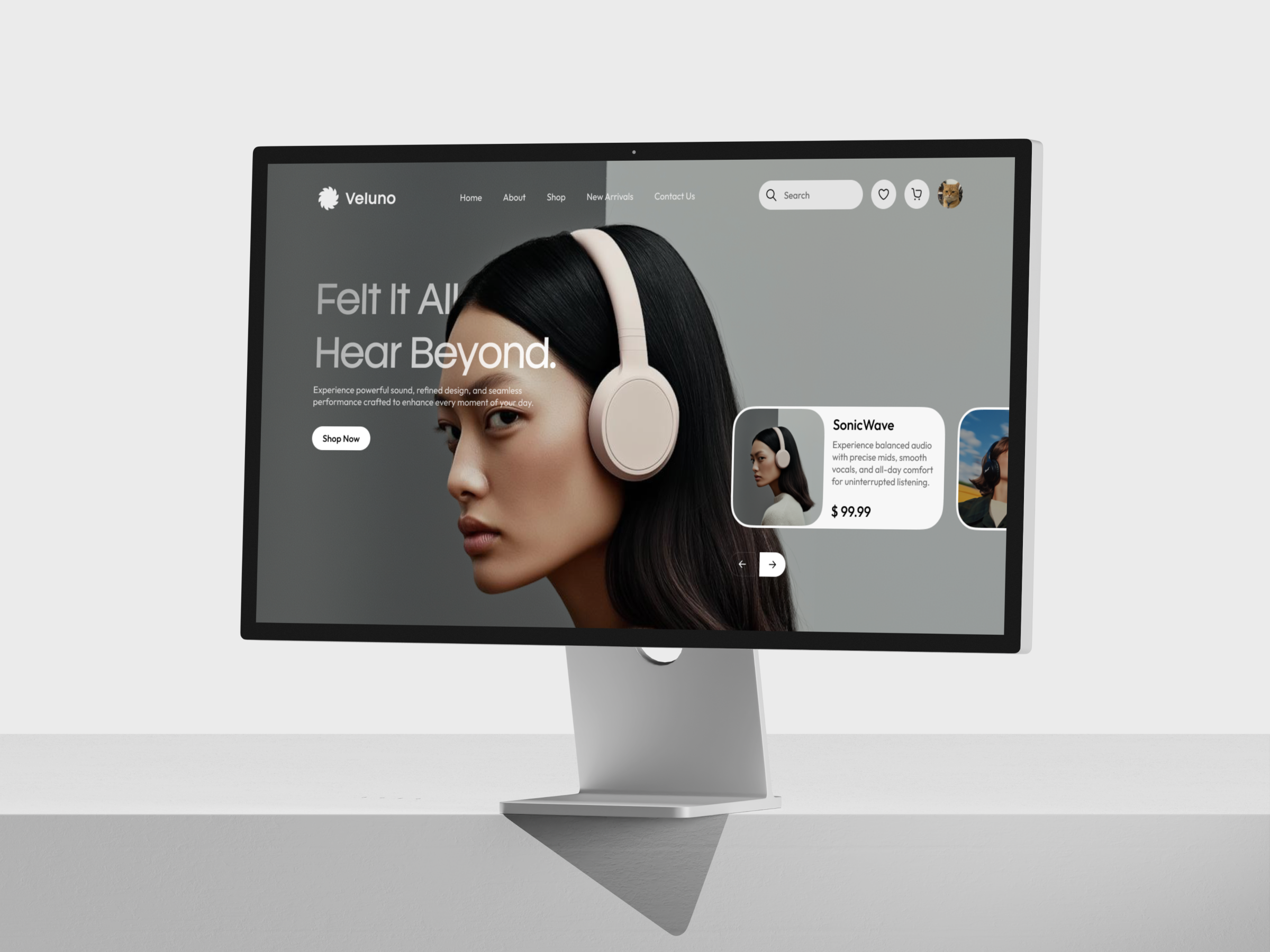 Premium Electronics Store UI Design apple consumer electronics dashboard design system e commerce electronics figma landing page minimal design modern ui online store product cards product design responsive design shopping website ui design user interface ux design web ui website design