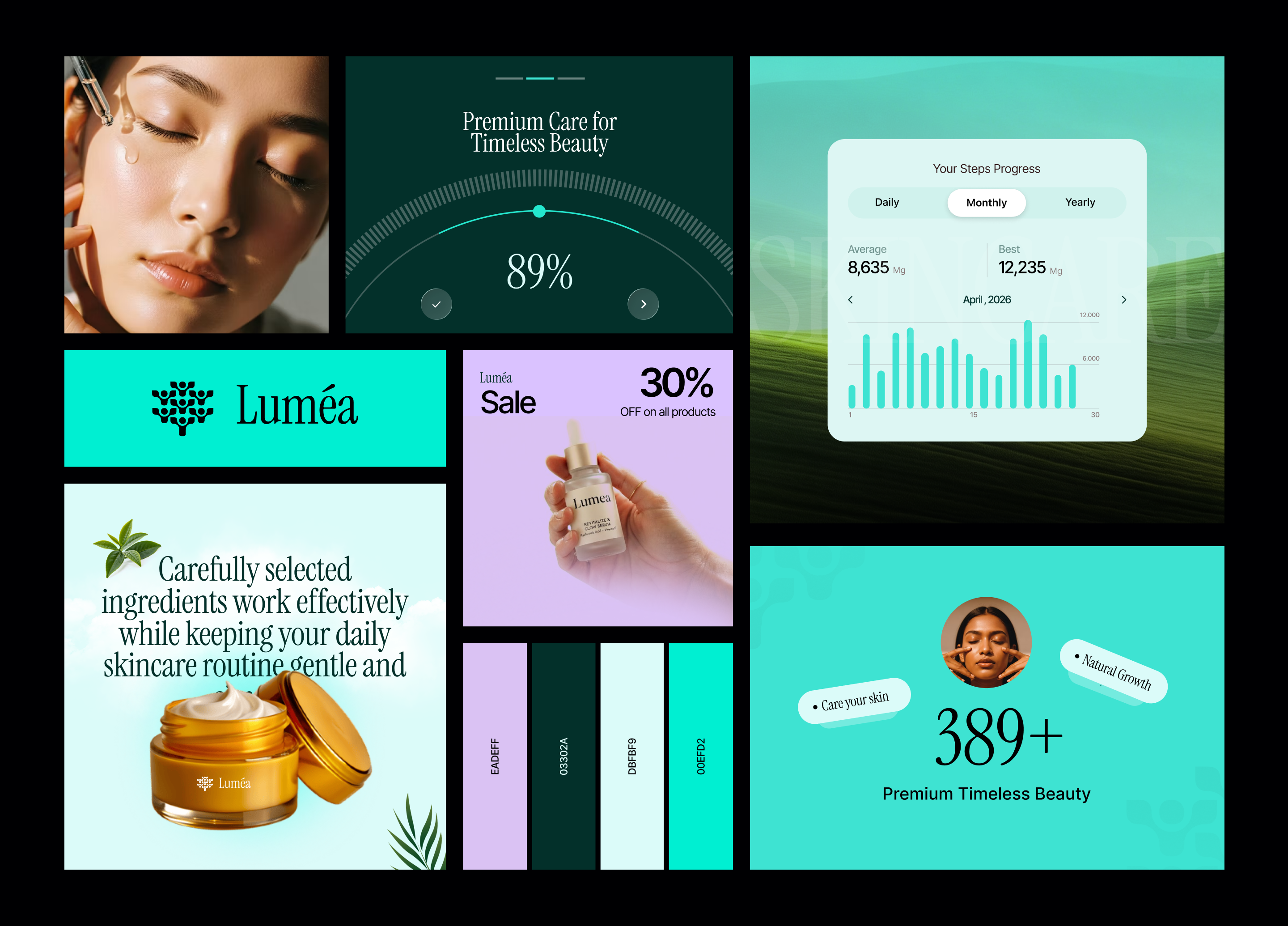 Skincare Branding Design beauty skin branding beautybranding brand identity brandidentity branding branding design brandingdesign cosmetics design logo logo design mockup design modern skincare branding skin shine branding skincare top notch branding visual identity