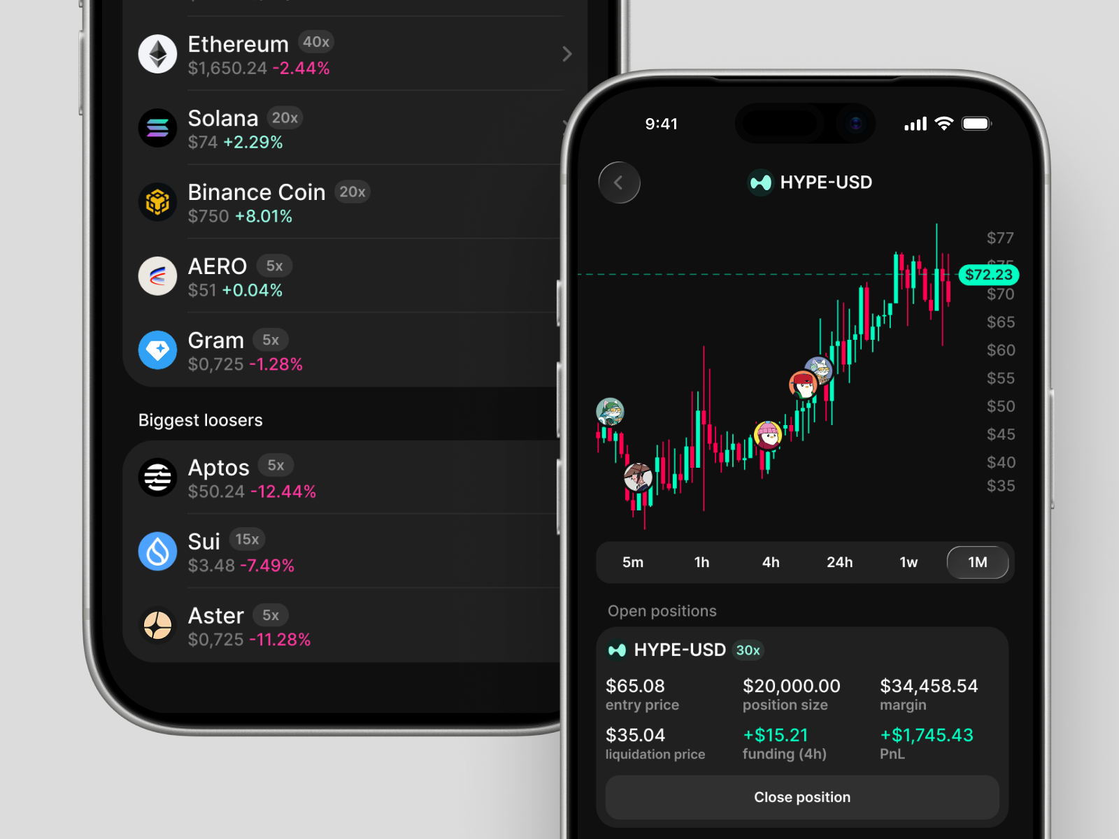 Trade perps, hyperliquid ios app. clean design clean dex clean exchange ios app clean ios trading mobile app clean perpetual app clean trading app crypto exchange dex dex app exchange hyperliquid hyperliquid app hyperliquid ios minimal perpetual app minimal perps app perpetuals perpetuals ios social trading app stock exchange ios trade perps
