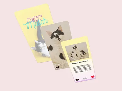 CatMatch Prototype branding figma hi fi high fidelity prototype logo prototype ui user experience