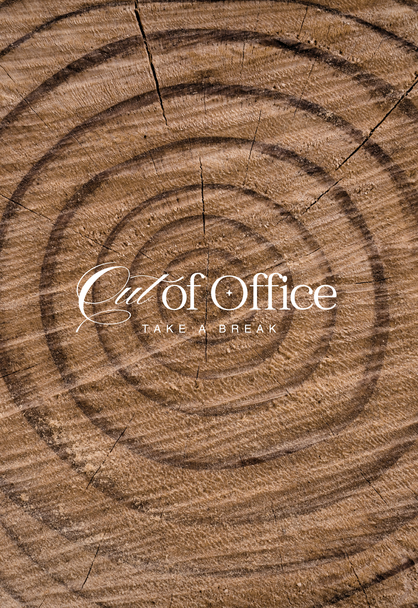 Out of office poster series design graphic design growing growth inspiration modern nature office out of office poster tree water