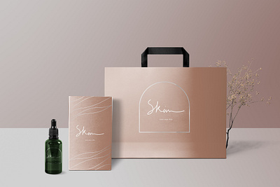 Skin branding graphic design logo packaging design