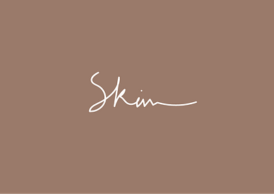 Skin branding graphic design logo