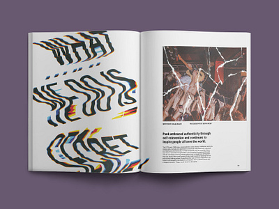 Tempo - Magazine Spread collage digital illustration graphic design print design typesetting typography