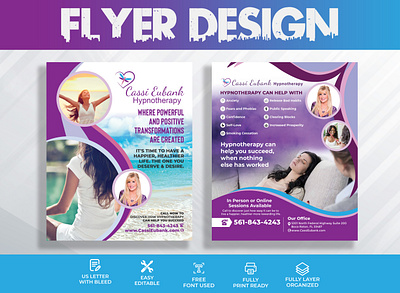 Double sided flyer design branding business flyer corporate flyer design design event poster flyer design graphic design graphic designer illustration leaflet design medical flyer medical flyer design pain flyer