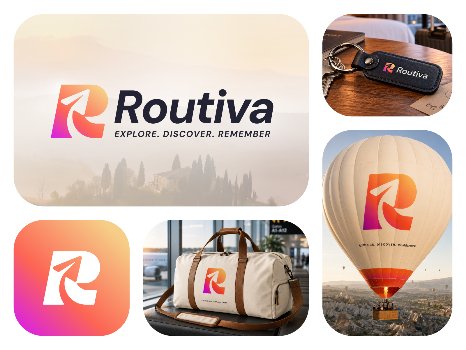 Letter R logo for Trip Planner-Travel Branding, R App icon brand identity branding flight logo fly logo logo design logos minimalist logos modern logo modern r travel logo paper plane logo r logo simple logo simple minimal symbol travel travel agency logo travel app icon travel saas trip trip planner