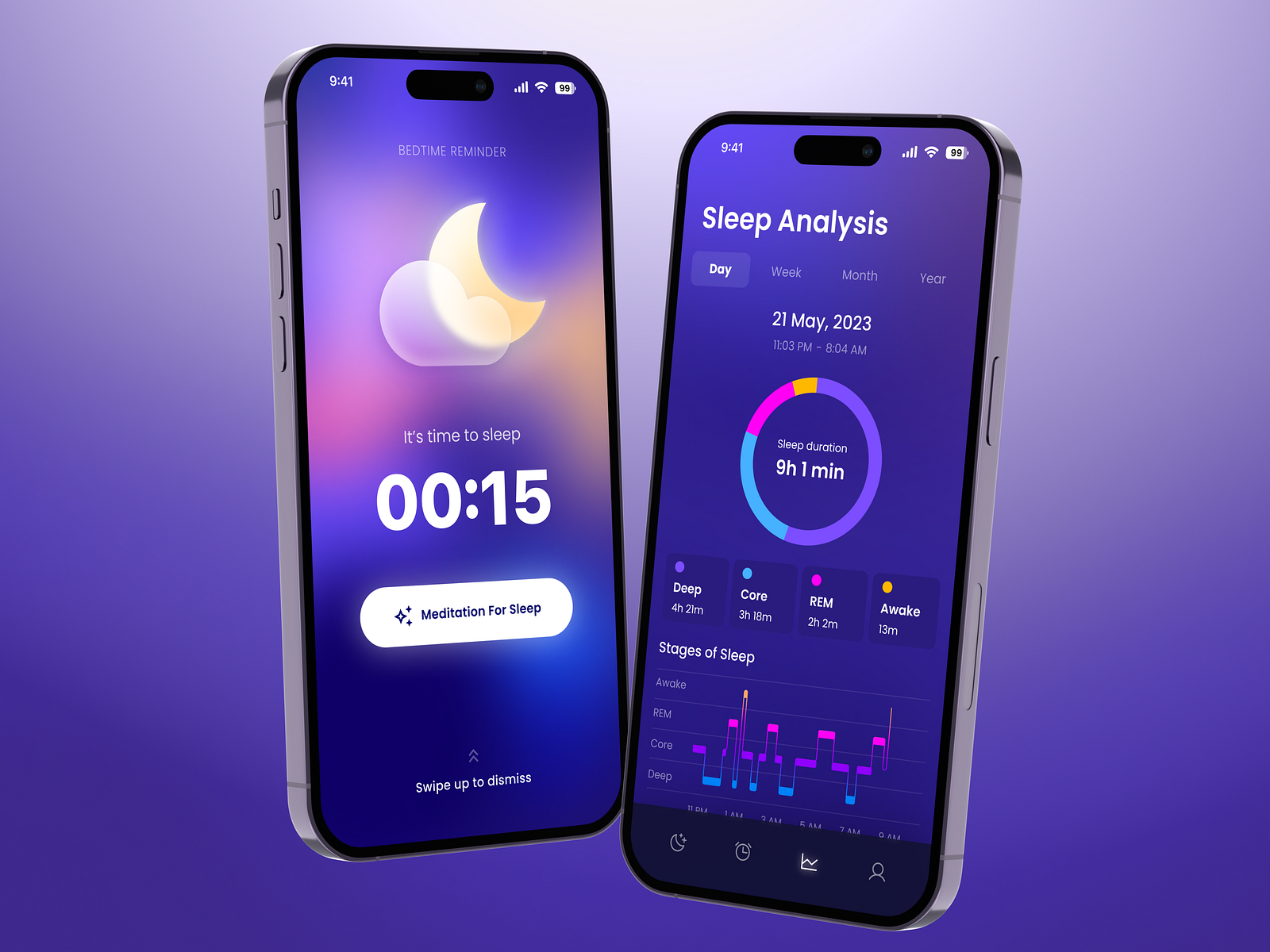 sleep-app-by-olga-tsebro-for-windmill-on-dribbble