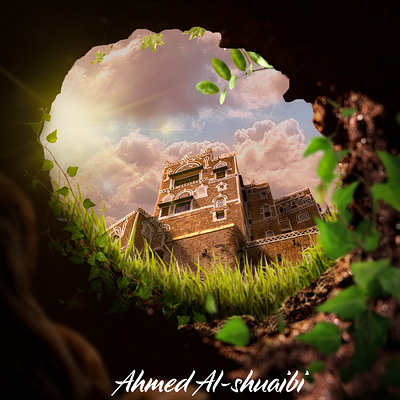 Manipulation photoshop of Yemen graphic design manipulation