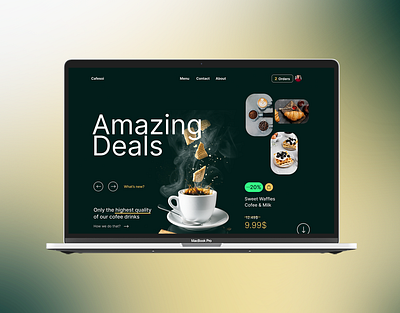 Coffee Landing Page Redesign