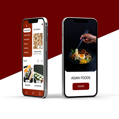 Asian Food App Redesign