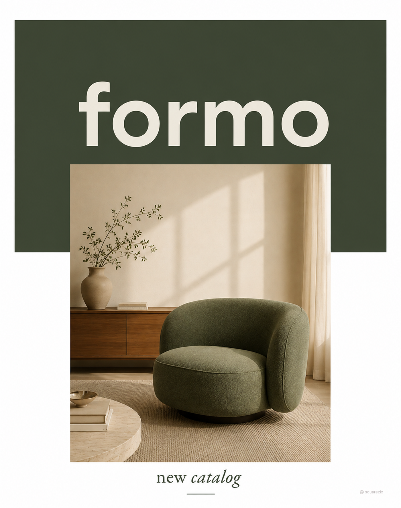 Formo | Interior Brand Identity & Catalog Design brand identity branding catalog design home decor branding print design social media design visual identity