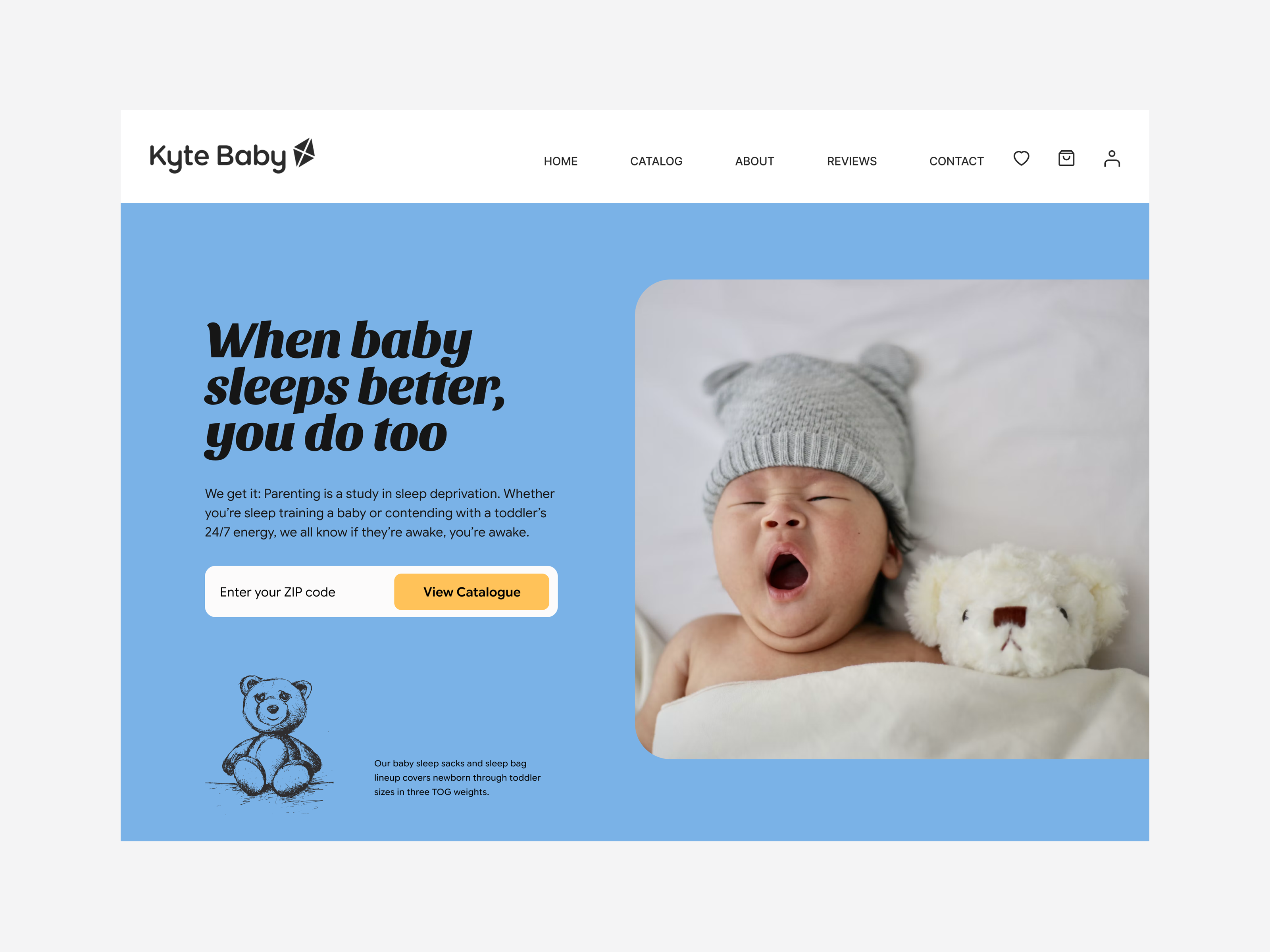 Online Baby Store Shop Homepage art direction baby creative cute ecommerce grid homepage homepage design landing page layout photography platform typography ui ux web design web page design website