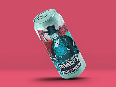 DivaCity Cider Branding art direction artwork branding design graphic design illustration logo packaging design