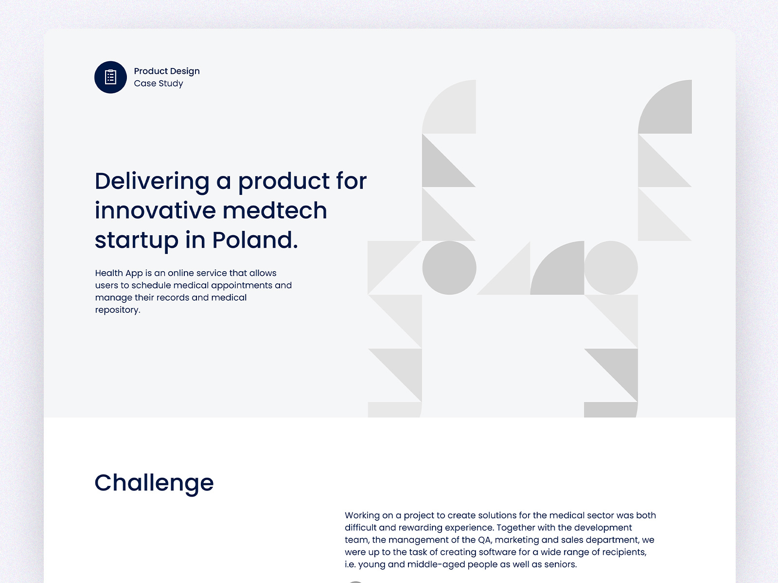 HealthApp Case Study app case study design illustration mobile product ui ux