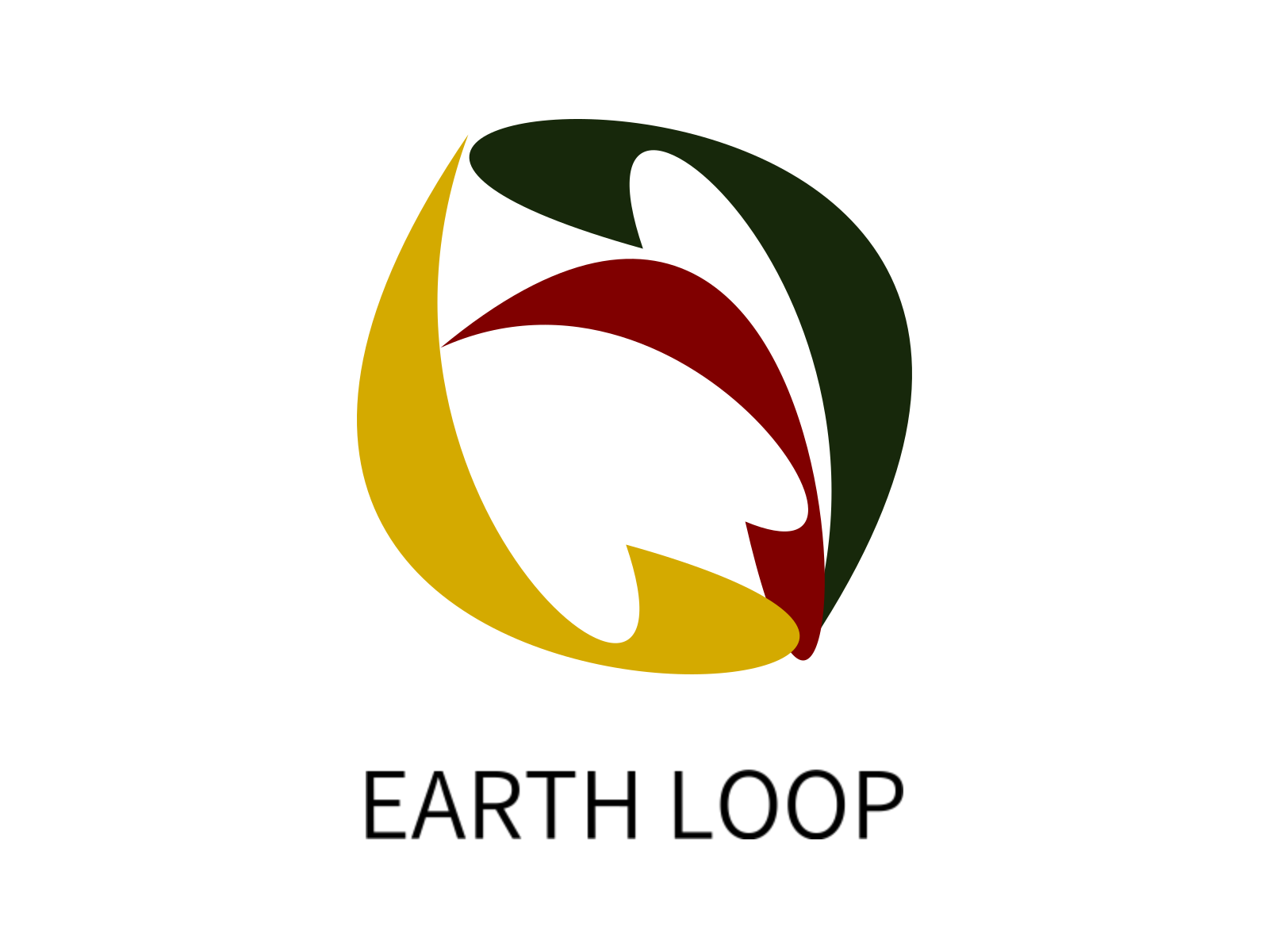 EARTH LOOP abstract logo agriculture logo brand identity circle logo clean design earth logo eco brand flow design geometric logo green design logo design loop logo minimal logo modern logo nature logo organic design simple logo sustainable design symbol mark vector logo