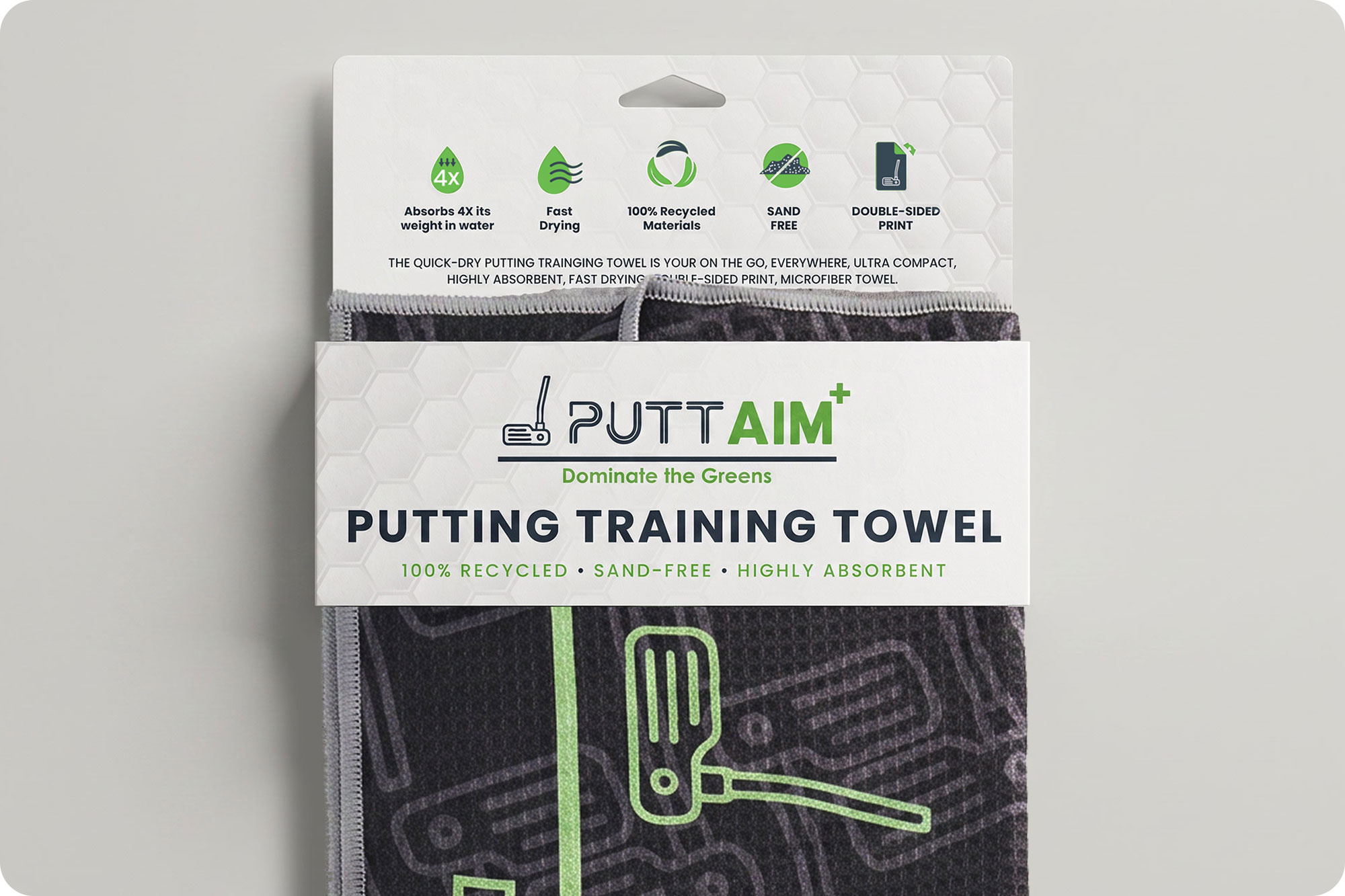 Golf Training Product Branding & Display Design brand identity golf accessories golf branding golf design golf equipment golf product golf training graphic design hanger design packaging design print design product branding product design product display product hanger retail display retail packaging sports branding sports marketing sports product