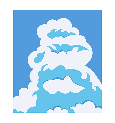 Cloudy Illustration design graphic design illustration vector