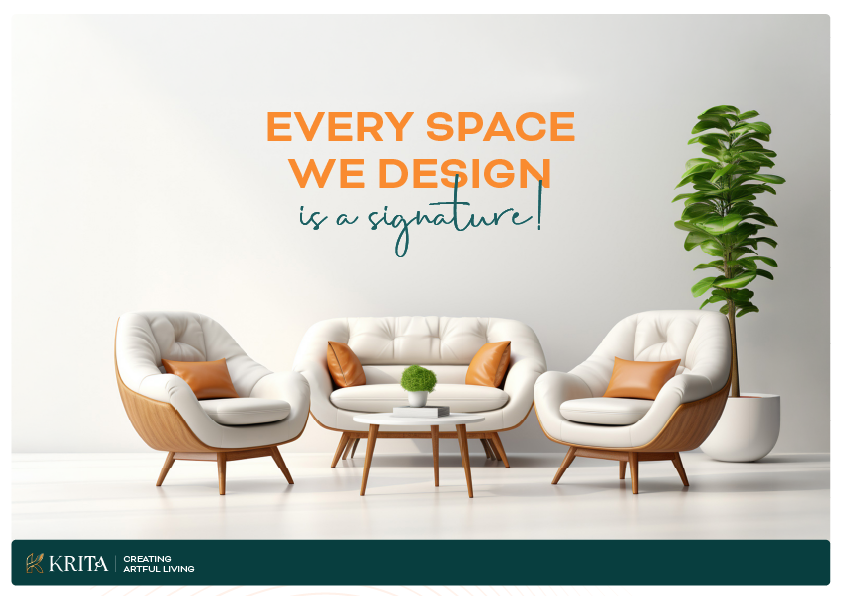 Krita Interiors — Luxury Interior Design Brand Portfolio branding design graphic design illustration typography