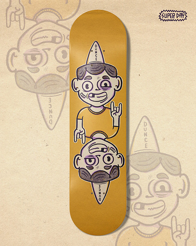 DUNCE skate decks adobe artwork concept deck digital digital art digital illustration drawing graphic design illustration illustrator mockup photoshop skate deck skate graphic skateboard skateboarding skating sports visual design