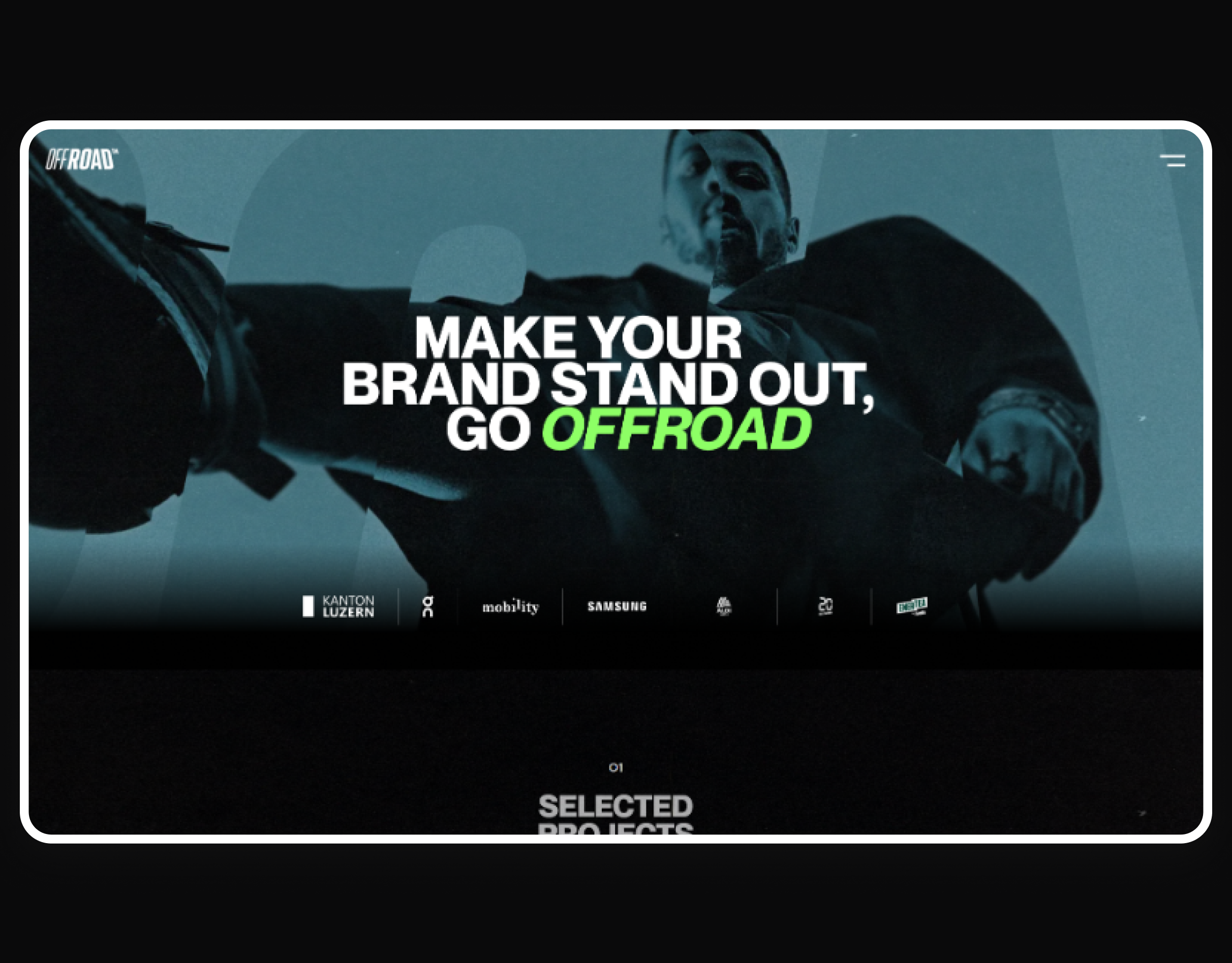 OFFROAD | Social Media & Creative Agency Website branding creative agency creative direction digital agency marketing social media social media marketing ui design ux design web design webflow website design