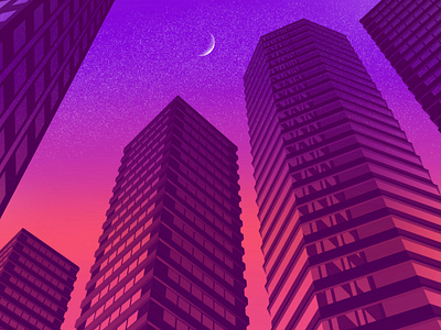 Skyline 3d animation art artwork branding buildings design graphic design illustration logo motion graphics skyline ui
