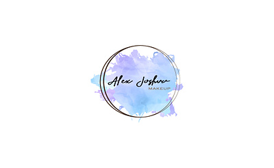 Water Color Logo. adobe design graphic design illustration logo photoshop text watercolor