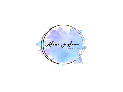 Water Color Logo. adobe design graphic design illustration logo photoshop text watercolor