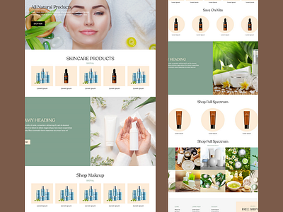 Customizable E-Commerce Website Design | Wedu Naturals design interface digitmarketing landing landingpage landingpagedesign marketing socialmediaagency socialmediamanager socialmediamarketing ui ux