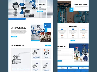 Intuitive E-Commerce Website Design for FLOWSEALL information architecture interaction design landing page design mobile first design seo optimization visual design web accessibility